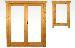 LOG CABINS - Full pane or Georgian glazing