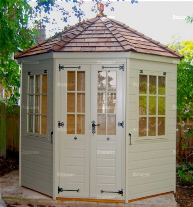 Octagonal Summerhouse 946 Painted Georgian Octagonal Summerhouse 946 Painted