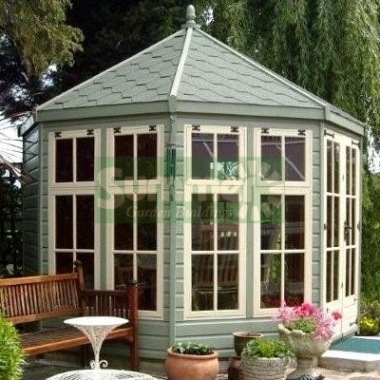 Octagonal Summerhouse 951 Painted Georgian Octagonal Summerhouse 951 Painted