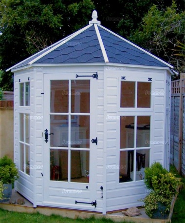 Georgian Octagonal Summerhouse 961 Painted