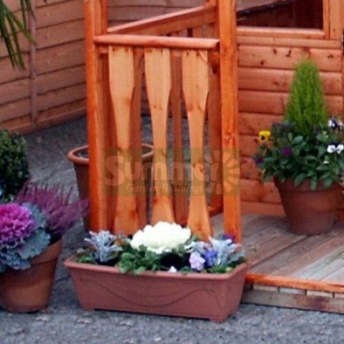 SUMMER HOUSES - Optional 3ft deep verandah SUMMER HOUSES - Optional 3ft deep verandah