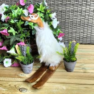 LOG CABINS xx - Decorative wooden ducks