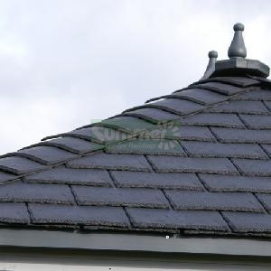 SUMMER HOUSES - Slate-effect tiles SUMMER HOUSES - Slate-effect tiles