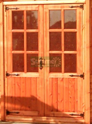 SUMMER HOUSES - Door options SUMMER HOUSES - Door options