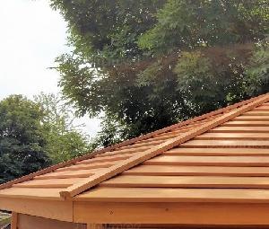 SUMMERHOUSES xx - Cedar slatted roof SUMMERHOUSES xx - Cedar slatted roof