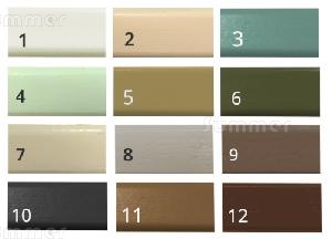 SUMMER HOUSES - Paint finish - Full colour chart SUMMER HOUSES - Paint finish - Full colour chart
