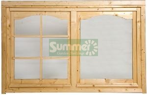 LOG CABINS xx - Additional windows