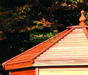 SUMMERHOUSES xx - Cedar slatted roof SUMMERHOUSES xx - Cedar slatted roof