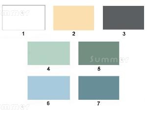 SUMMER HOUSES - Paint finish - Full colour chart SUMMER HOUSES - Paint finish - Full colour chart