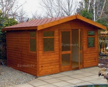 Malvern Studio Apex Summerhouse - Double Glazed