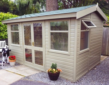 Malvern Studio Pavillion Summerhouse - Double Glazed