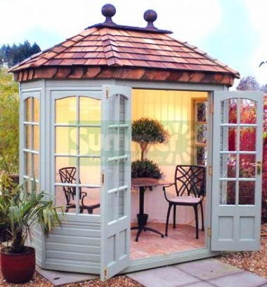 Malvern Cottage 8x6 Hopton - Georgian Glazing