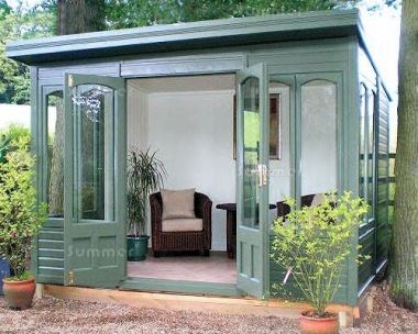 Malvern Cottage Stretton - Double Doors, Toughened Glass