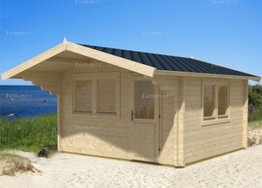 Apex 70mm Log Cabin 462 - Bespoke, Double Glazed Apex 70mm Log Cabin 462 - Bespoke, Double Glazed