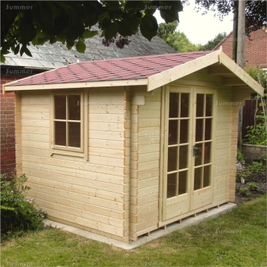 Shire Dalby Log Cabin - Double Door, FSC® Certified Shire Dalby Log Cabin - Double Door, FSC® Certified