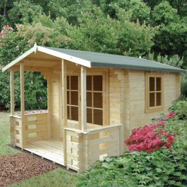Shire Kesteven Log Cabin - Double Door, FSC® Certified