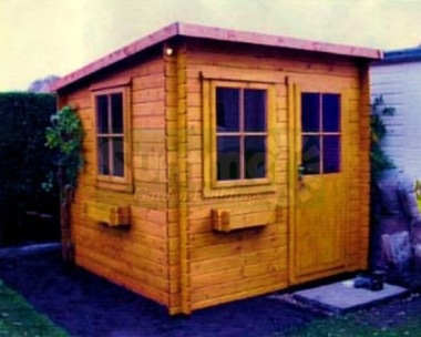 Shire Dean Log Cabin - Pent Roof - FSC® Certified
