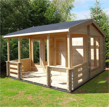 Shire Guisborough Log Cabin - Verandah, FSC® Certified