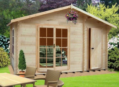 Shire Bourne Log Cabin - Part Summerhouse, Part Shed, FSC® Certified Shire Bourne Log Cabin - Part Summerhouse, Part Shed, FSC® Certified