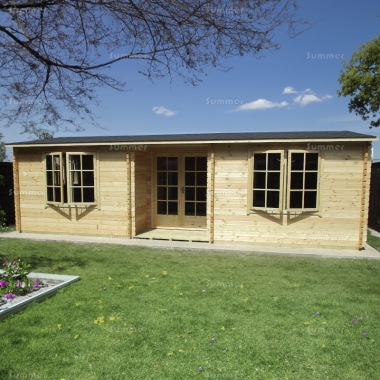 Shire Elveden Log Cabin - Two Rooms, FSC® Certified Shire Elveden Log Cabin - Two Rooms, FSC® Certified