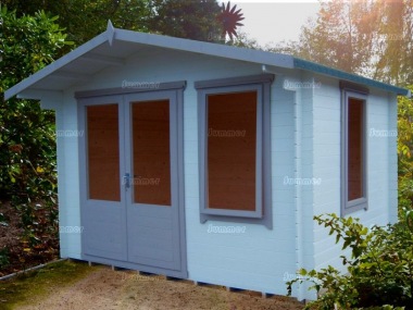 Shire Berryfield Log Cabin - Large Panes, FSC® Certified