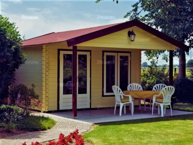 Lugarde Apex Double Glazed Log Cabin 291 - Bespoke, Large Panes