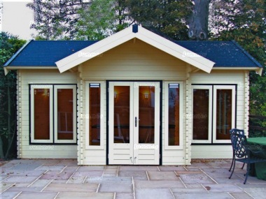 Lugarde Clocktower Log Cabin 299 - T Shape, Felt Tiles