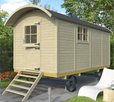 Shepherd Hut 983 - Steps, Double Glazed, Stable Door