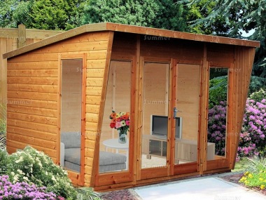 Shire Highclere Summerhouse - Pent Roof, FSC® Certified Shire Highclere Summerhouse - Pent Roof, FSC® Certified