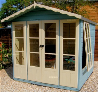 Shire Kensington Summerhouse - Apex Roof, FSC® Certified Shire Kensington Summerhouse - Apex Roof, FSC® Certified